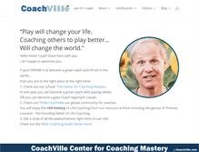 Tablet Screenshot of coachville.com